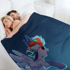 Rainbow Dash Comfort Throw Blanket