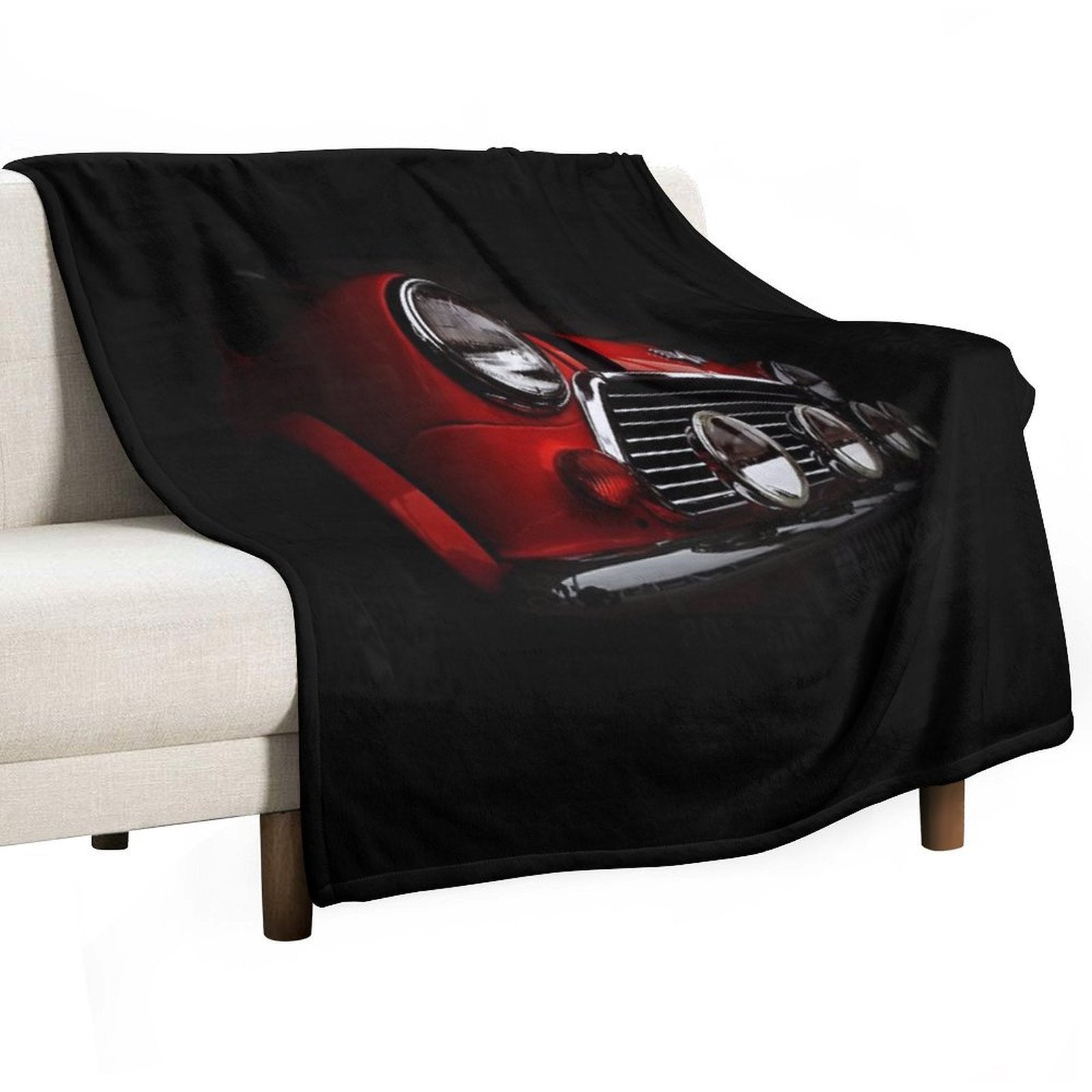 Mini Rally Premium Throw Blanket