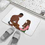 Emily in Paris - Emily Cooper And Alfie  Pet-Safe Bath Mat