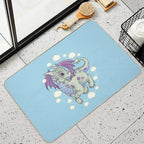 Dragon in The Clouds  High-Traffic Bath Mat