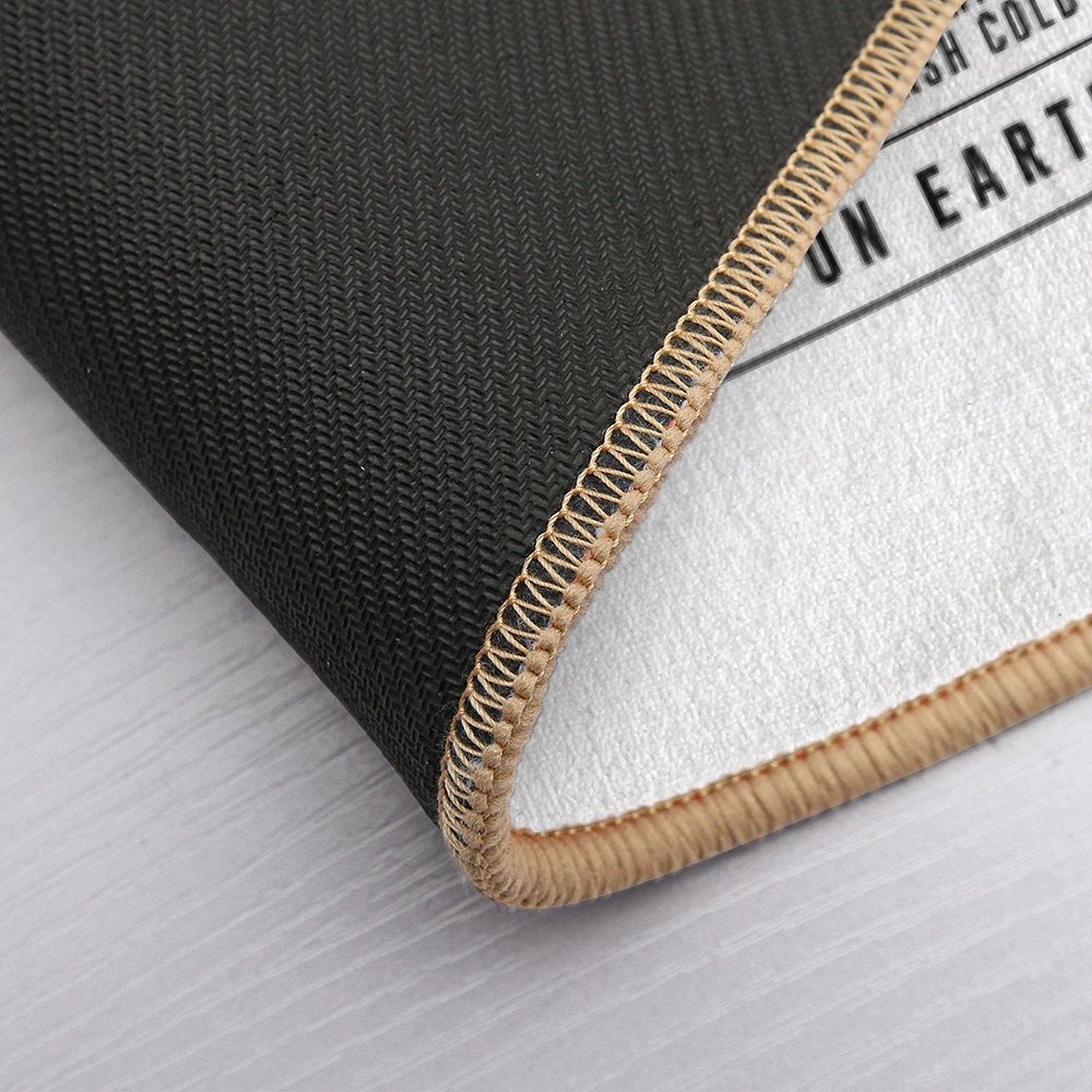 80 Cotton 20 Dog Hair by Tobe Fonseca  Non-Slip Bath Mat