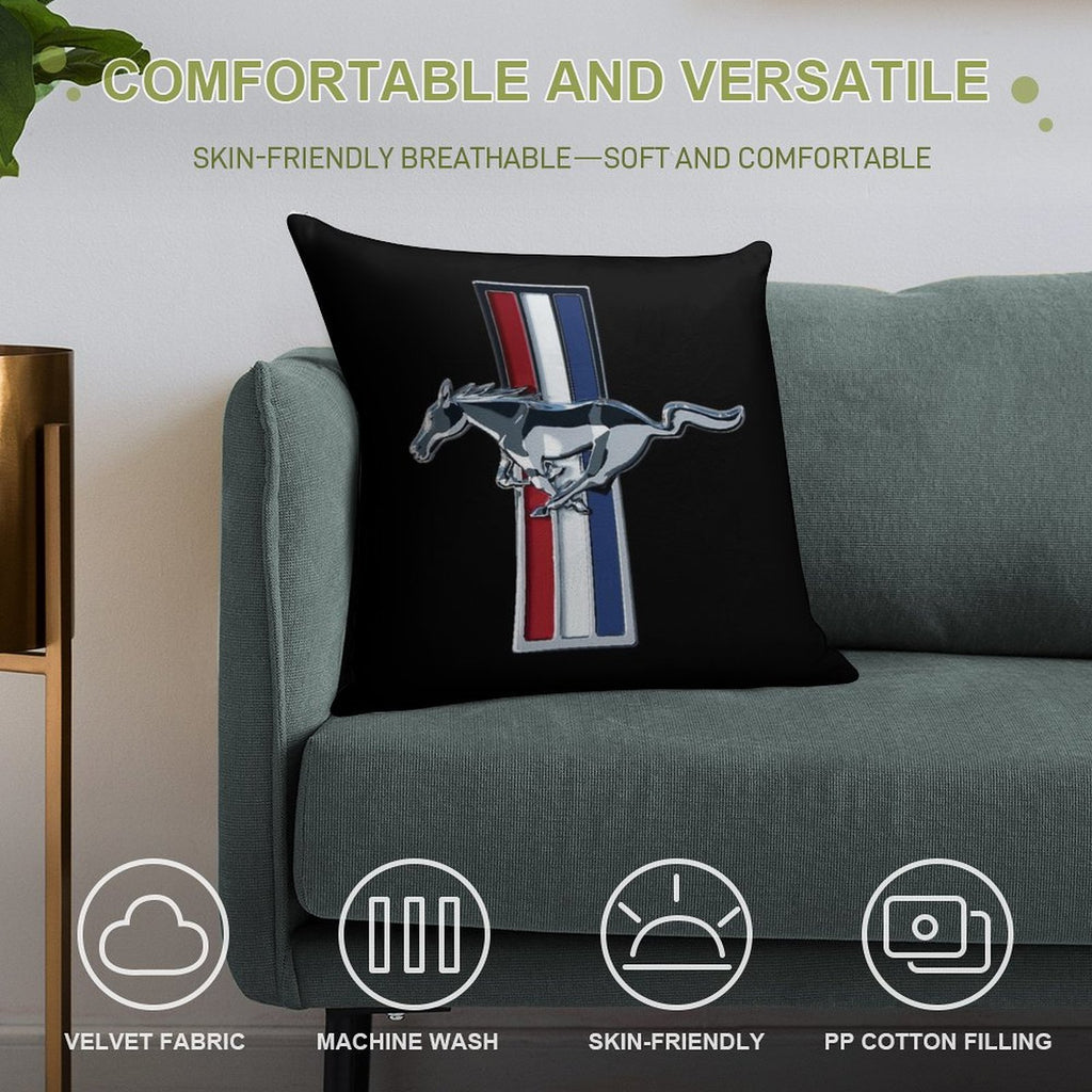 'stang Soft Bedroom Essential Throw Pillow