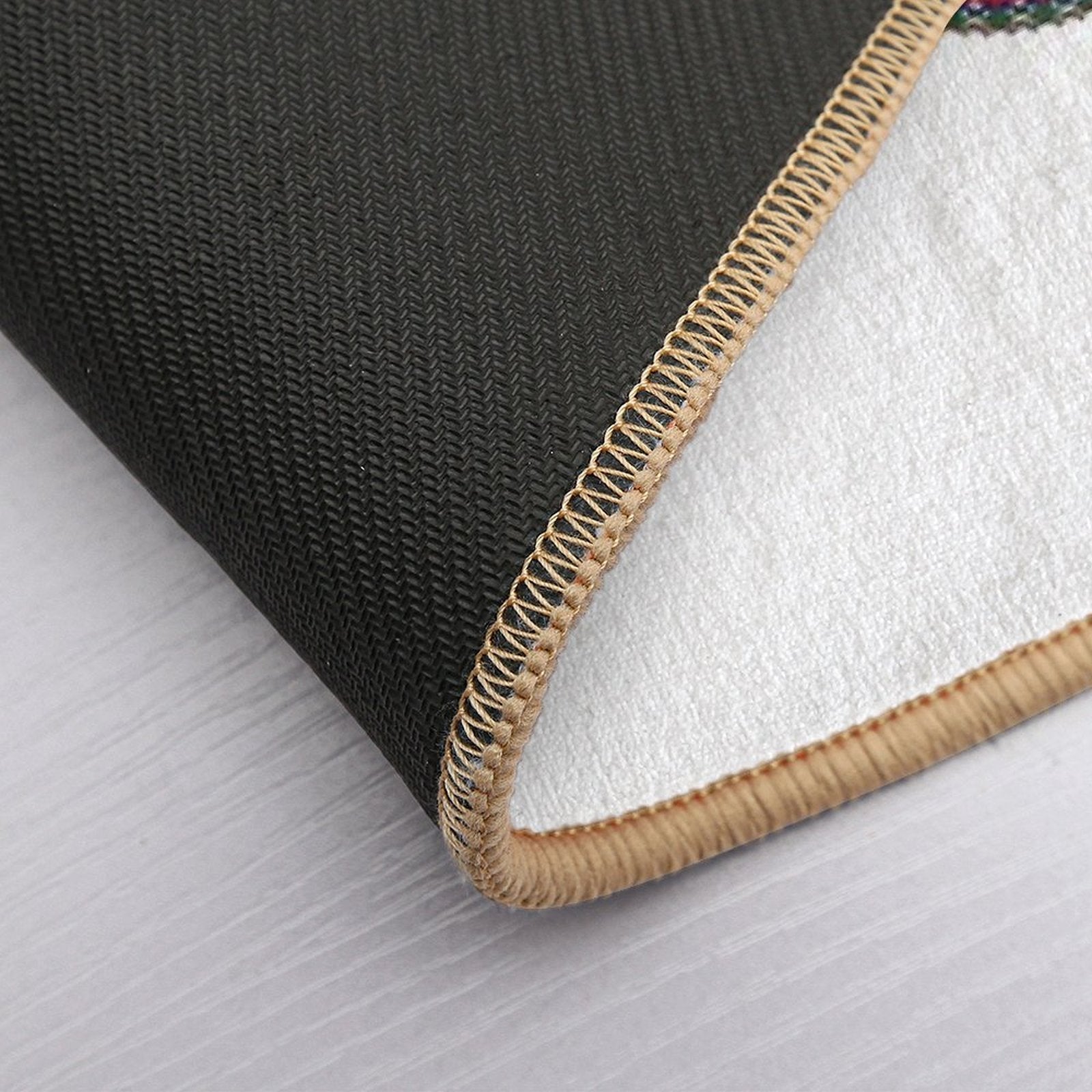 Bold & Proud Mandala  LGBTQ+ Pride Art Celebrating Courage & Radiant Identity  Absorbent Bath Mat