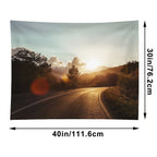 Road at Sunset Tapestry