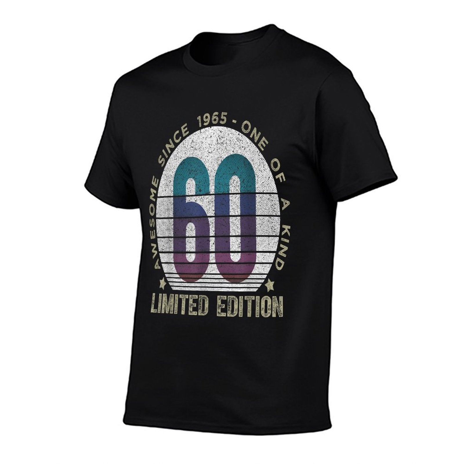 60 Year Old Gifts Vintage 1965 Limited Edition 60th Birthday  Slim-fit Cut T-Shirt