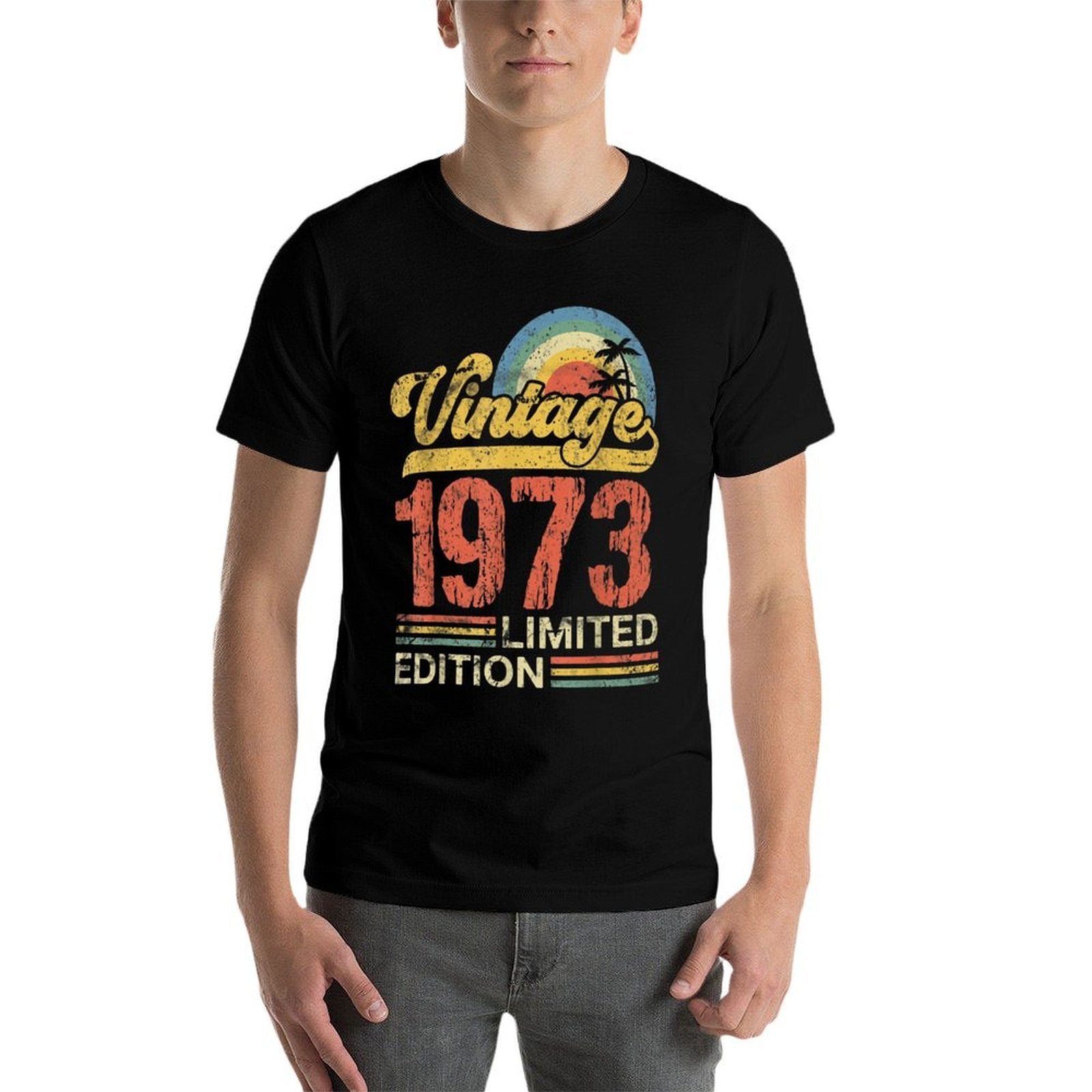 50 Year Old Gifts Vintage 1973 Limited Edition 50th Birthday  Quick-drying T-Shirt