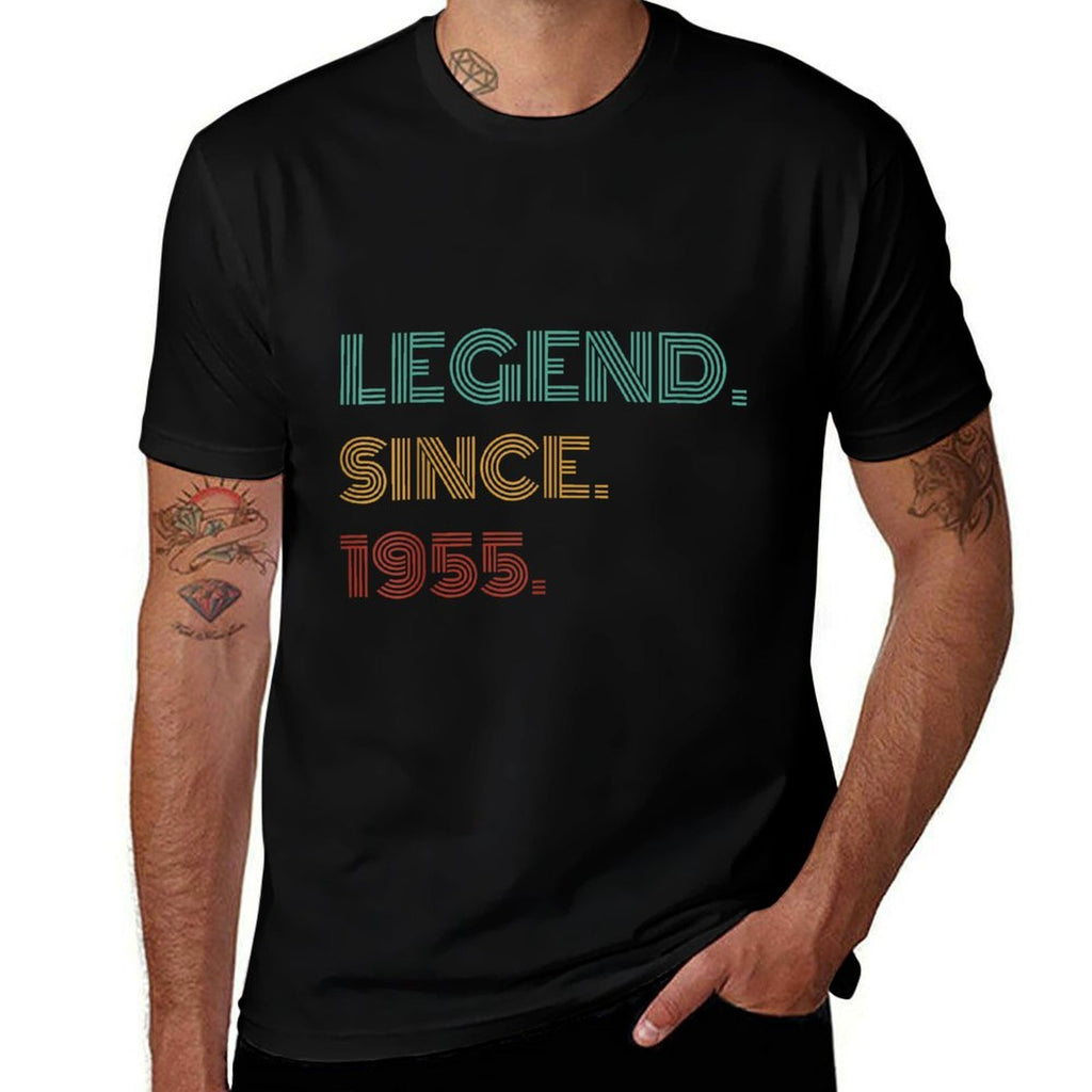 70 Years Old Legend Since 1955 70th Birthday  Stretchy T-Shirt