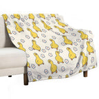 Cute Duck Pattern Perfect For Duck Owners Anti-pilling Throw Blanket