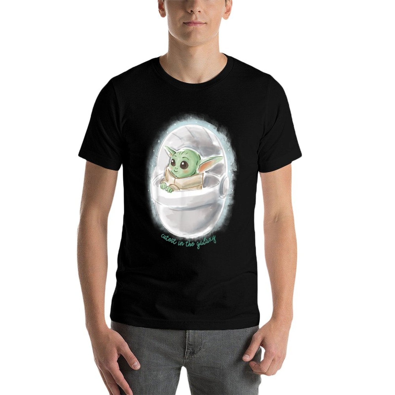 Star Wars The Mandalorian The Child Cutest In The Galaxy  Relaxed-fit T-Shirt