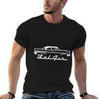 1957 57 Bel Air 50s 90s  High-quality Stitching T-Shirt