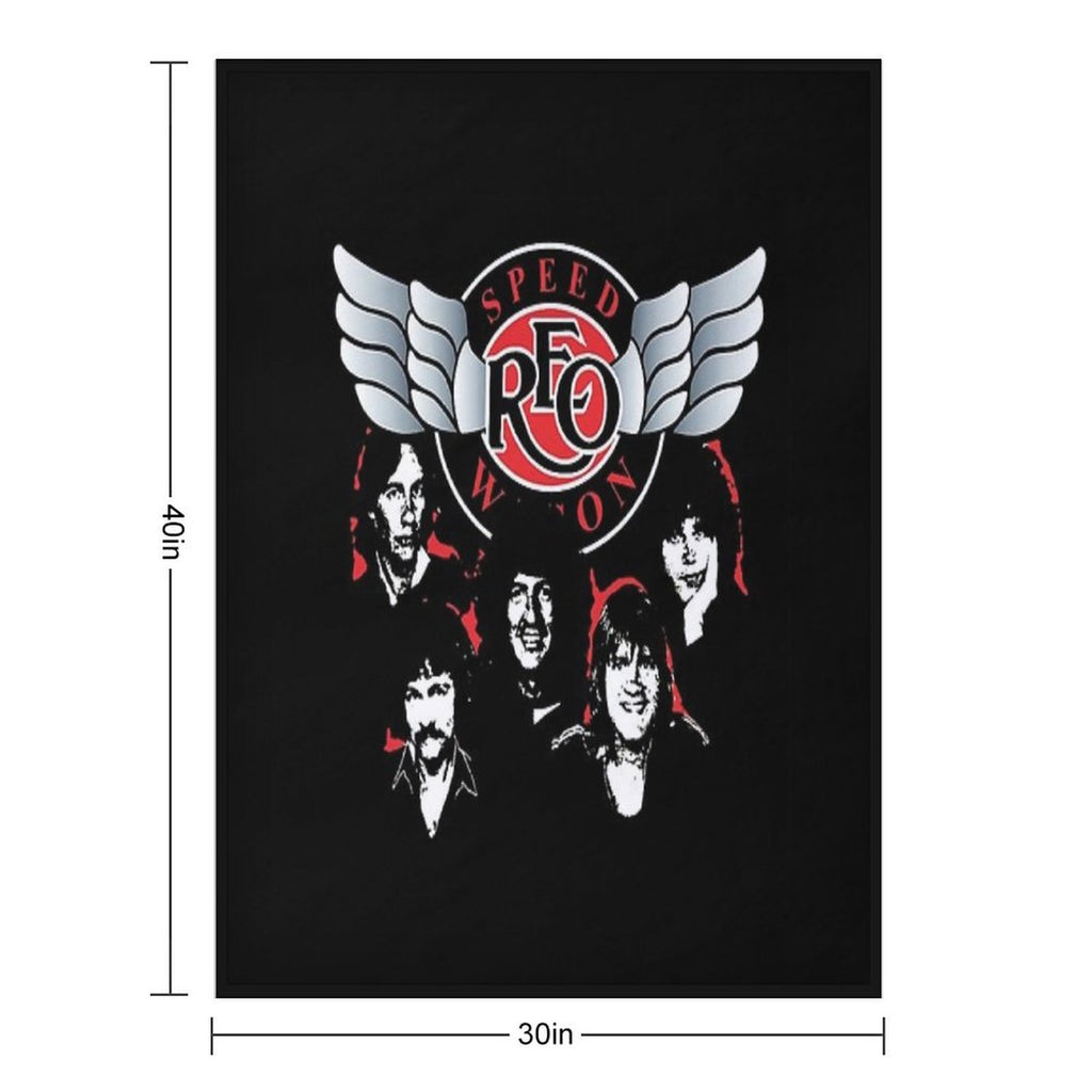 REO Speedwagon 4 Comfort Throw Blanket