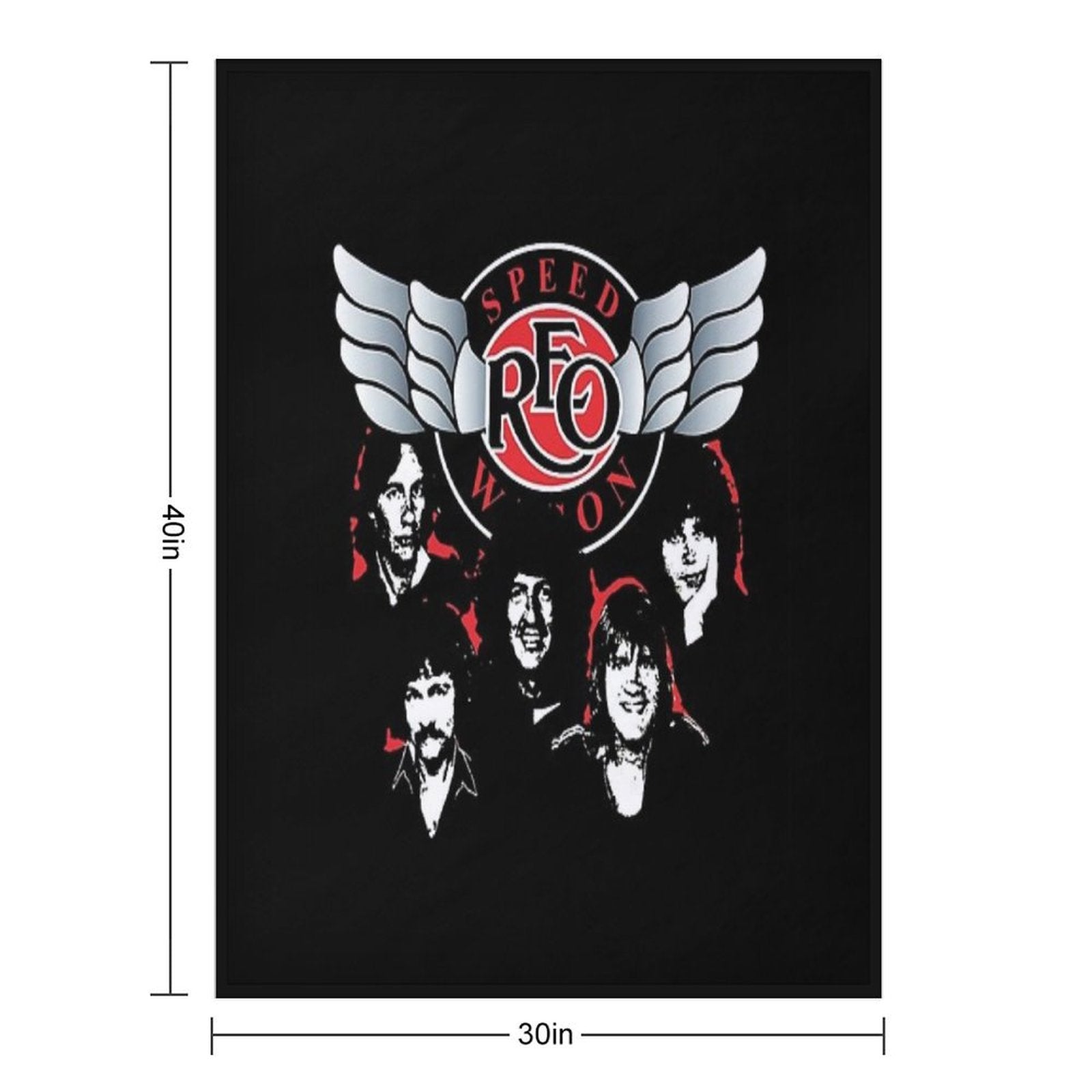 REO Speedwagon 4 Comfort Throw Blanket