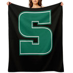 Logo-The-Slippery Rock Anti-pilling Throw Blanket