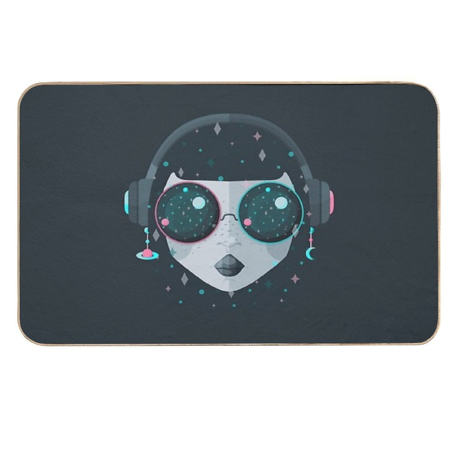 Stellar  Repositionable Bath Mat