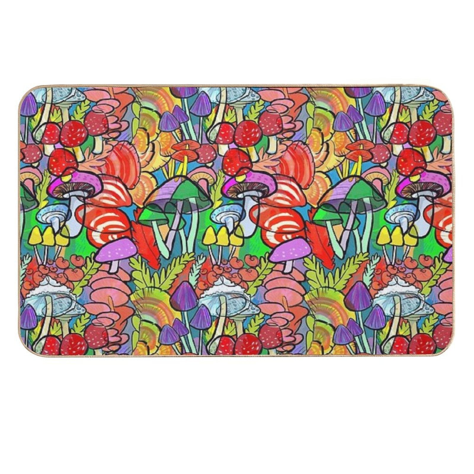 Overnight A Forest Appeared  Non-Slip Bath Mat