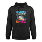 Cruising Into My 50th Birthday Trip Vacation Cruise Birthday Easy Care Hoodie
