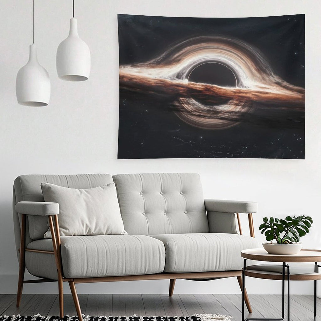 Gargantua Event Horizon Tapestry