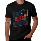 God Bless America Eagle American Patriotic 4th of July  Classic T-Shirt