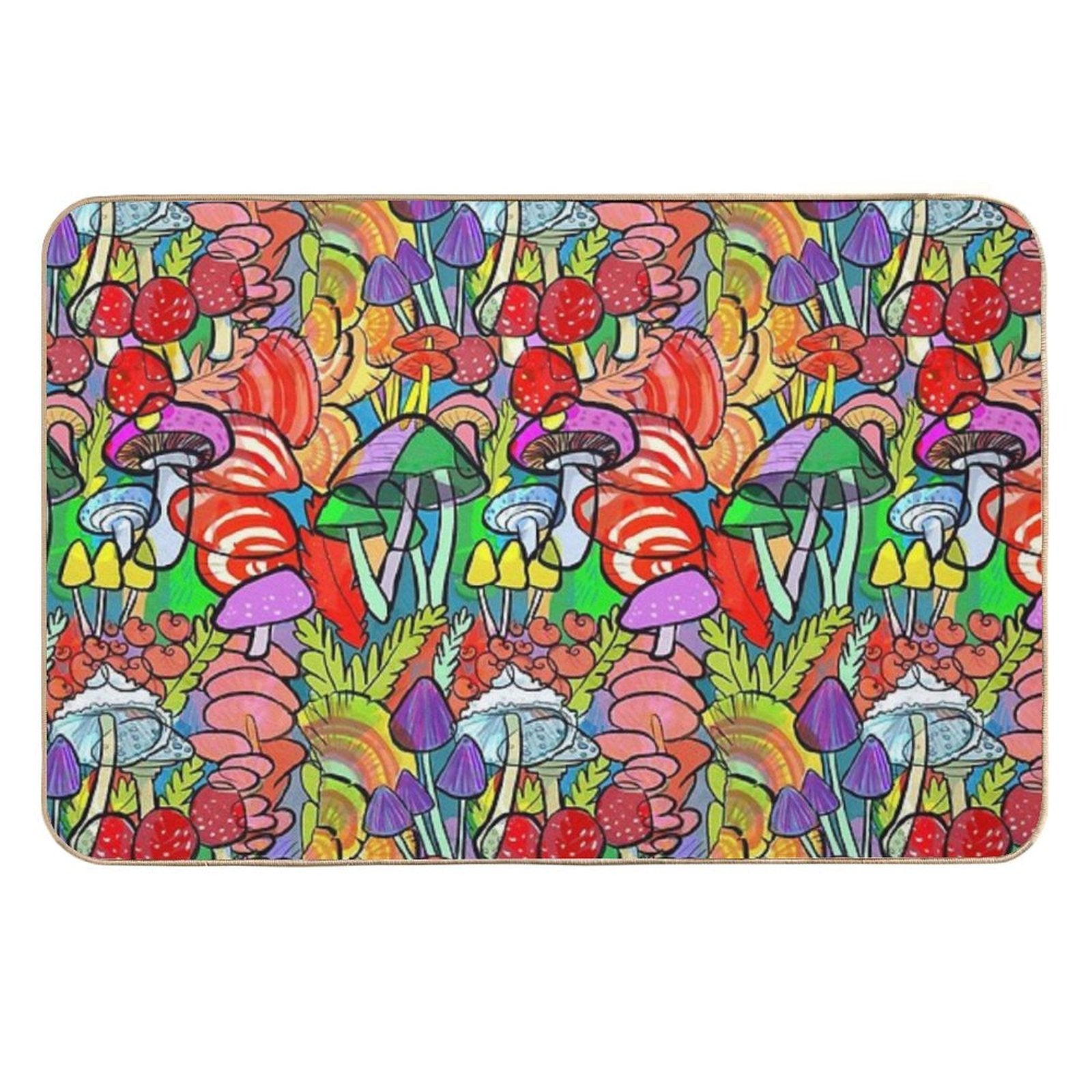 Overnight A Forest Appeared  Non-Slip Bath Mat