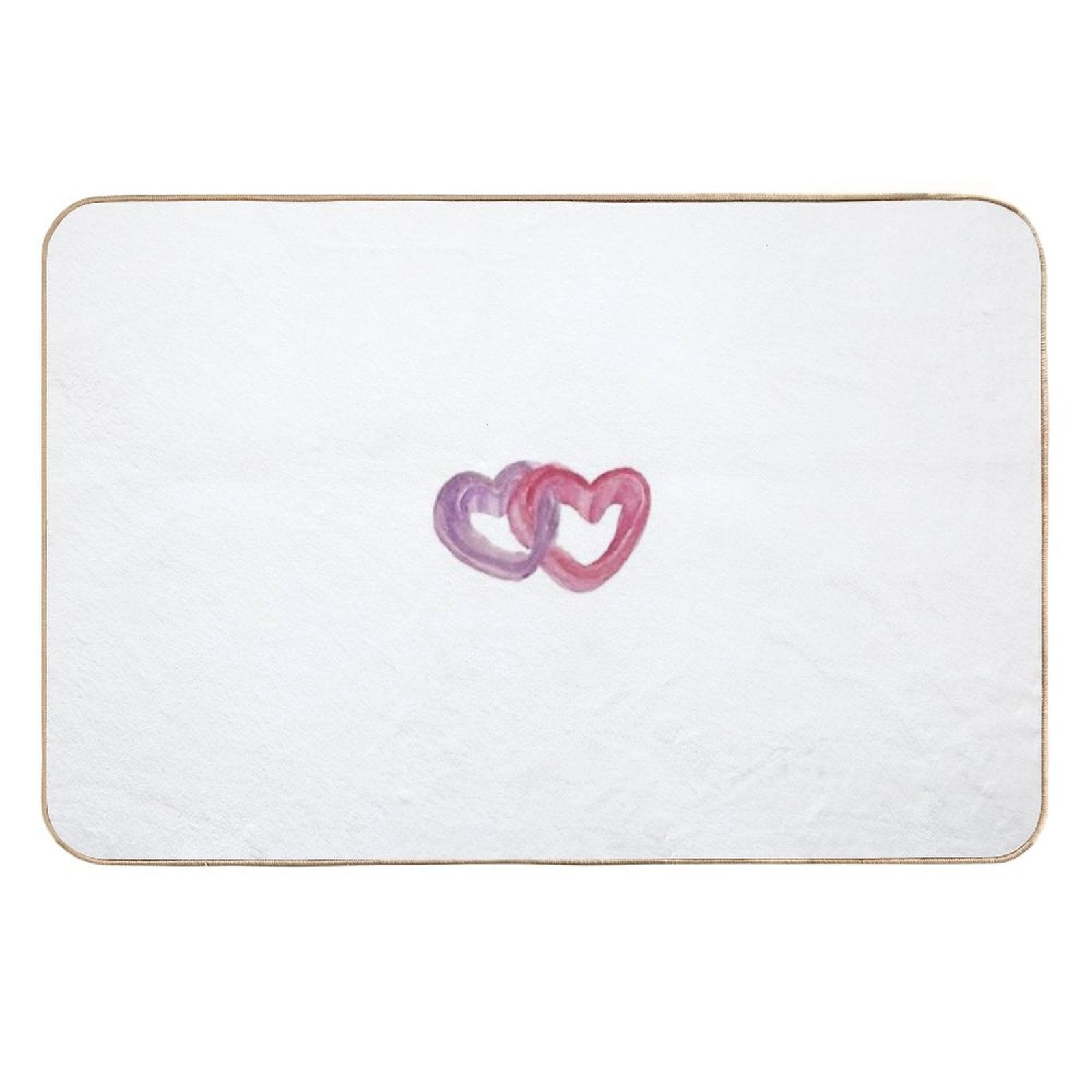 Heart Link Durable Bath Mat