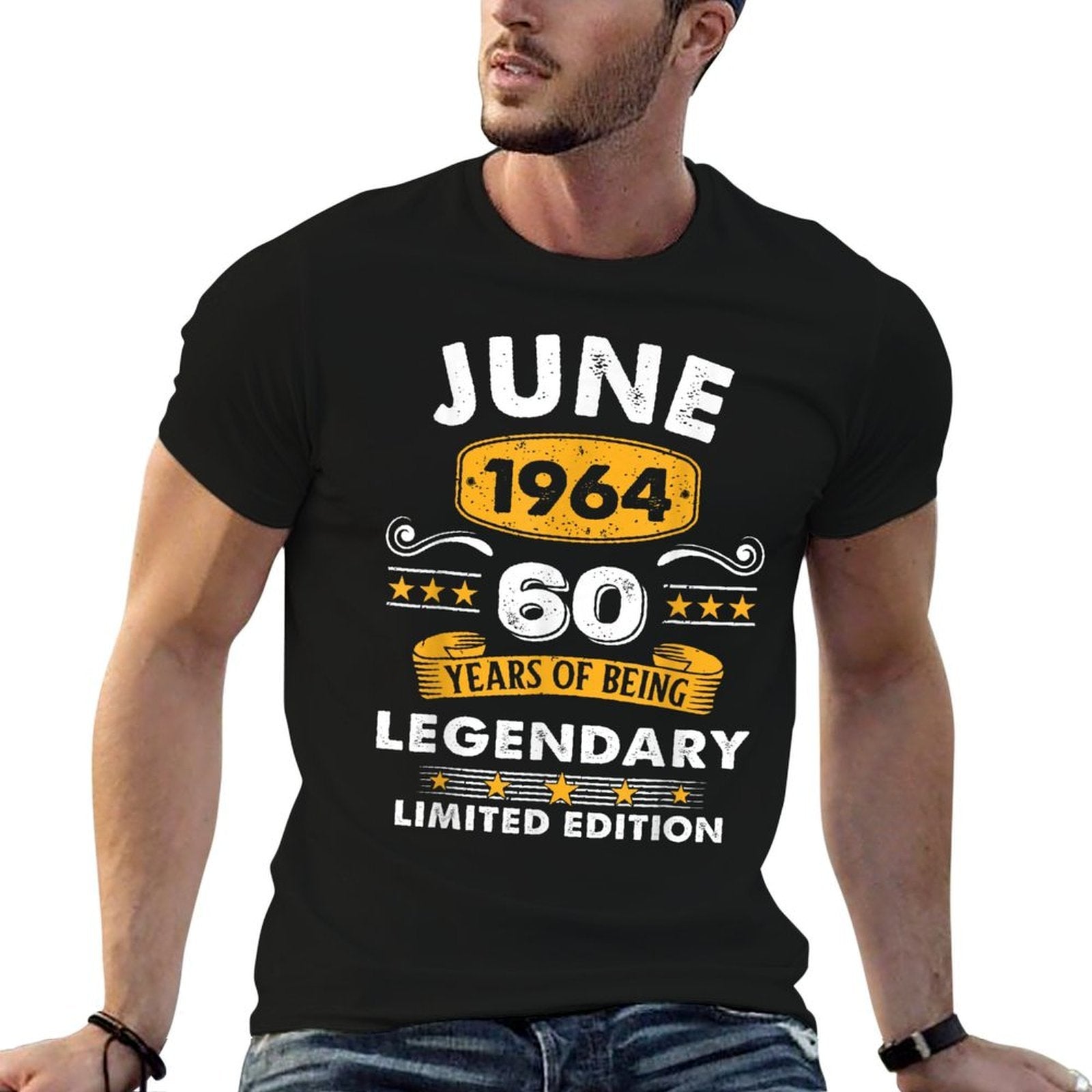 60 Years Old Legend Since June 1964 60th Birthday  Breathable T-Shirt