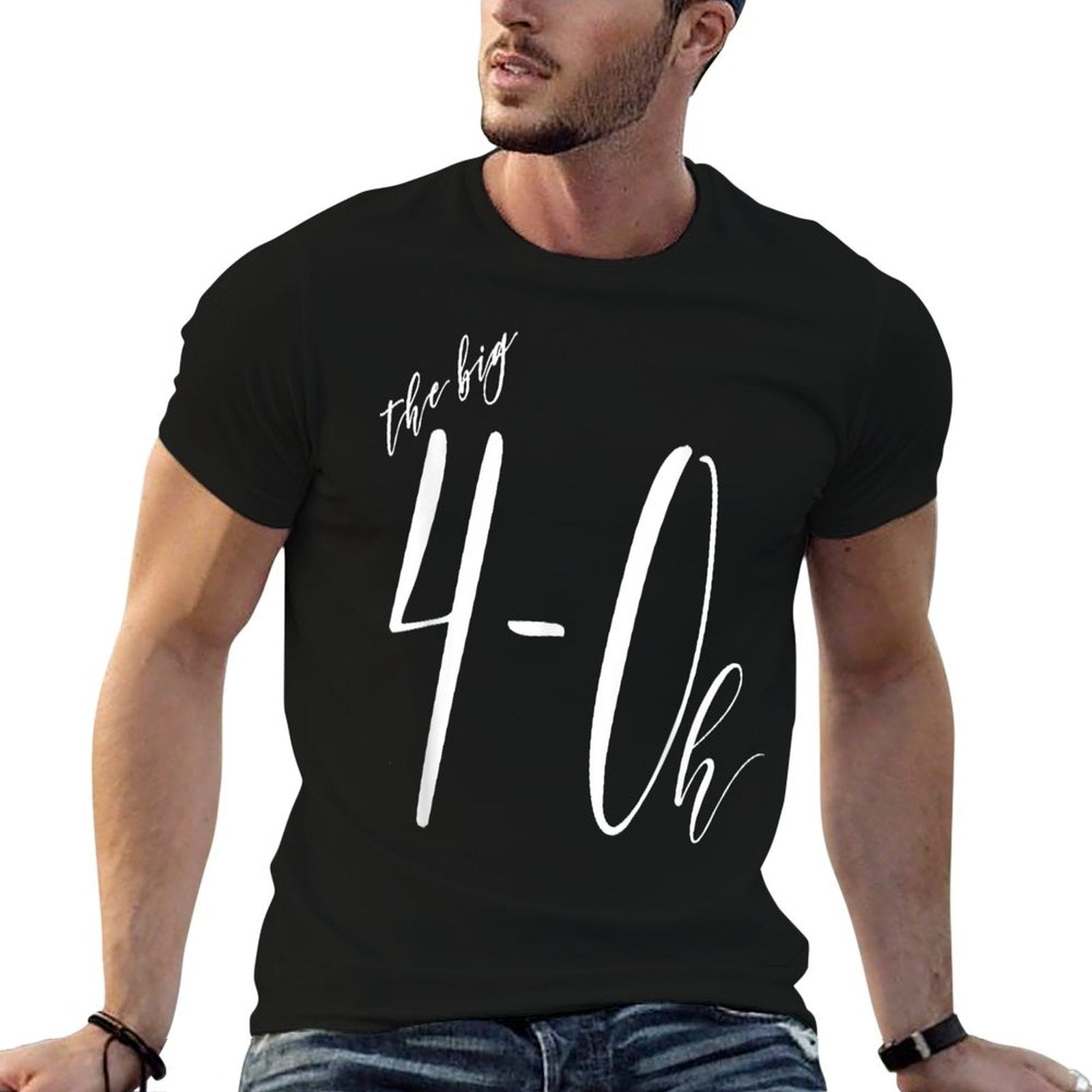 40th Birthday for Women The Big 4-0h  Stretchy T-Shirt