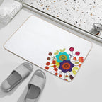 Magical Night Garden  Stain-Proof Bath Mat