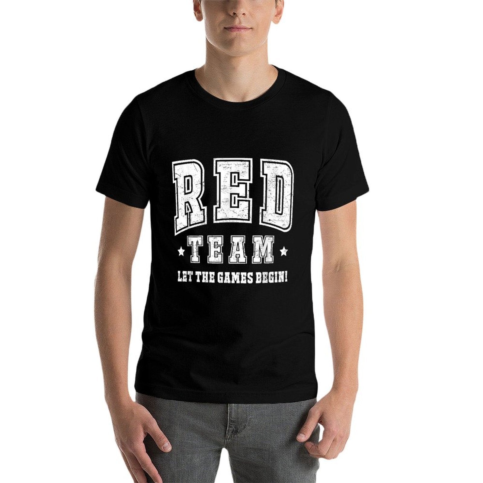 Red Team Let The Games Begin 2025 Field Day Spirit Squad  Moisture-wicking T-Shirt