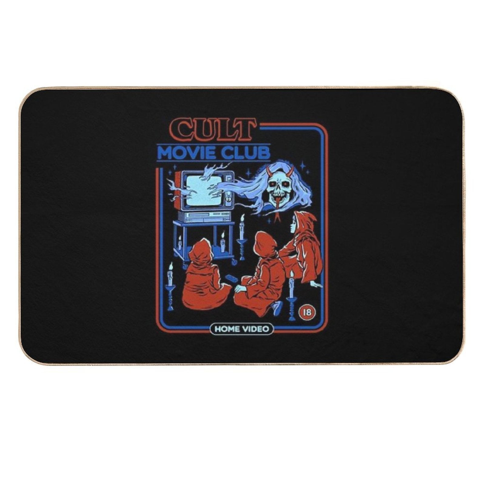 Cult Movie Club  Repositionable Bath Mat