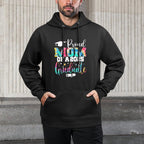 Proud Mom of A 2025 Graduate Class Senior Graduation Mother Machine Washable Hoodie