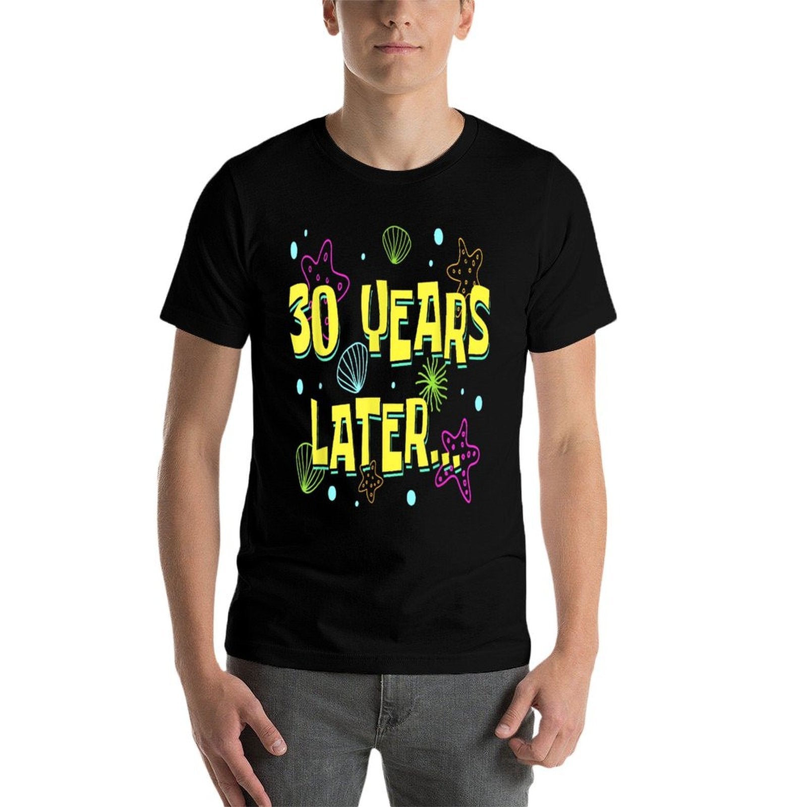 30 Years Later 30 Years Old Meme Funny 30th Birthday Party  Versatile T-Shirt