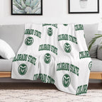 Colorado State University Machine-washable Throw Blanket