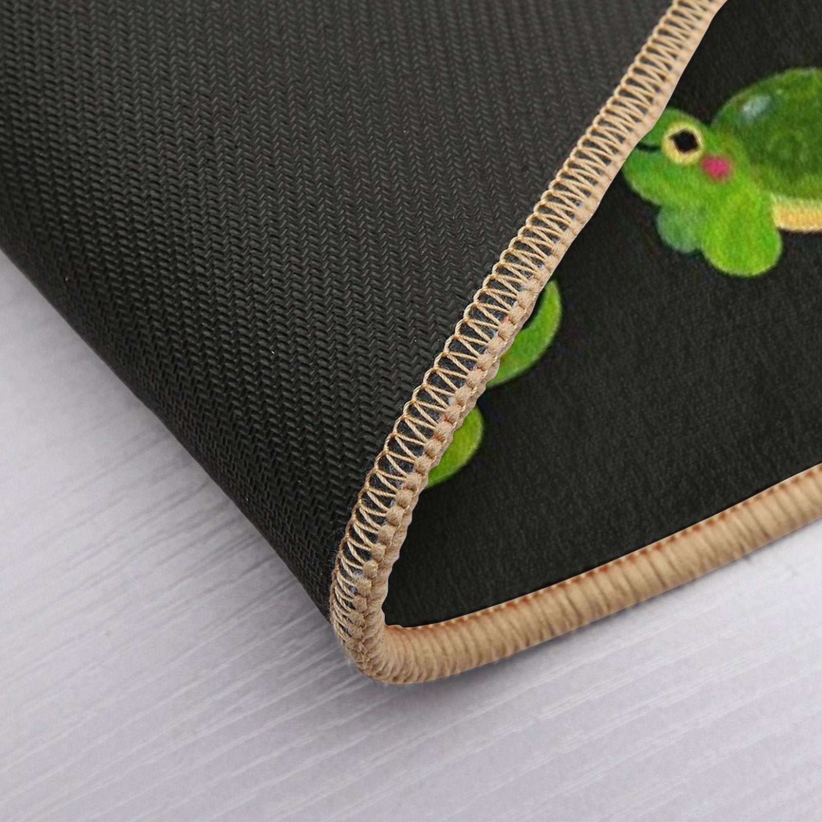 Red-eared Slider - Dark  Easy Maintenance Bath Mat