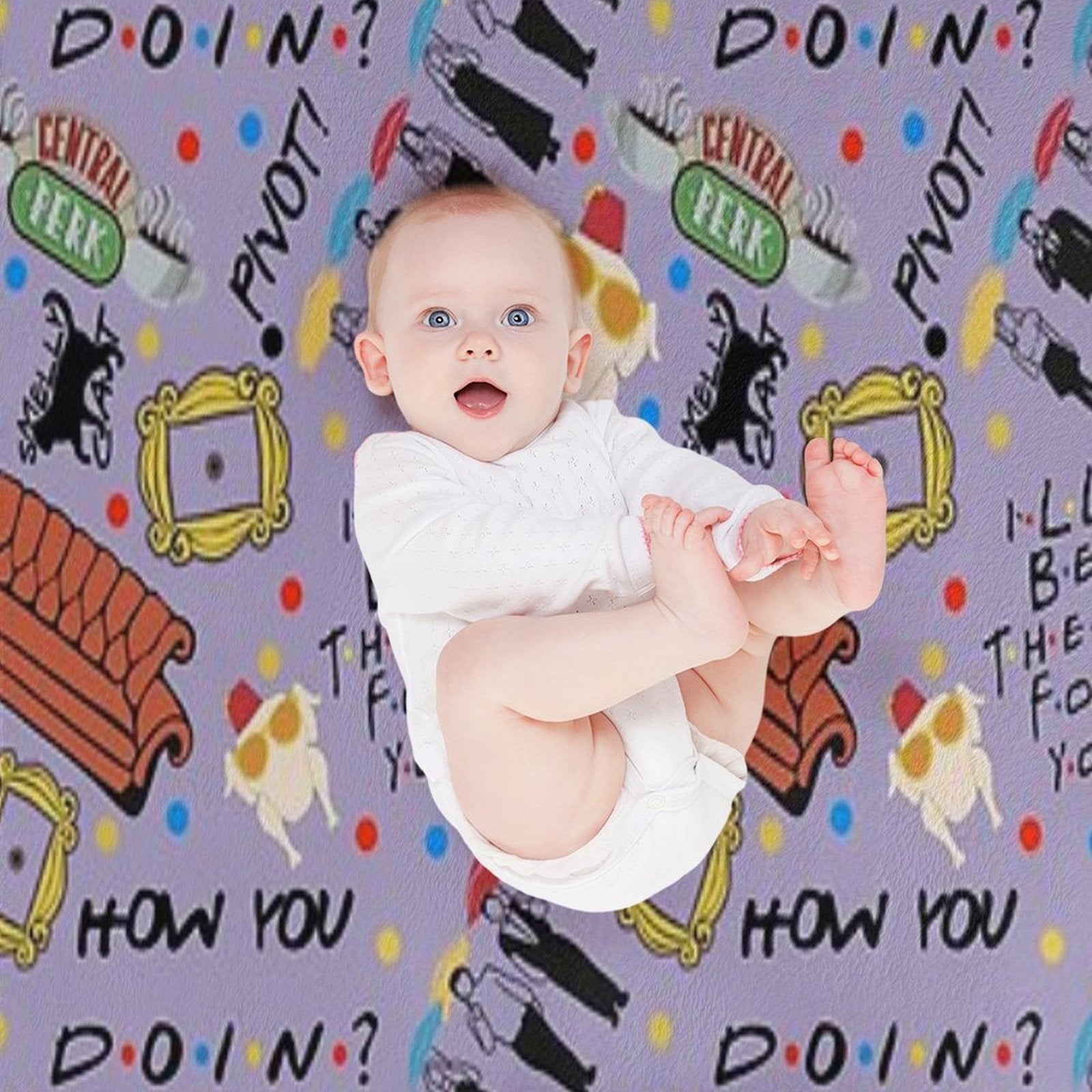 Best of Friends Travel-friendly Throw Blanket