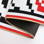 Ukrainian Traditional Embroidery of Roses  Multi-Purpose Bath Mat