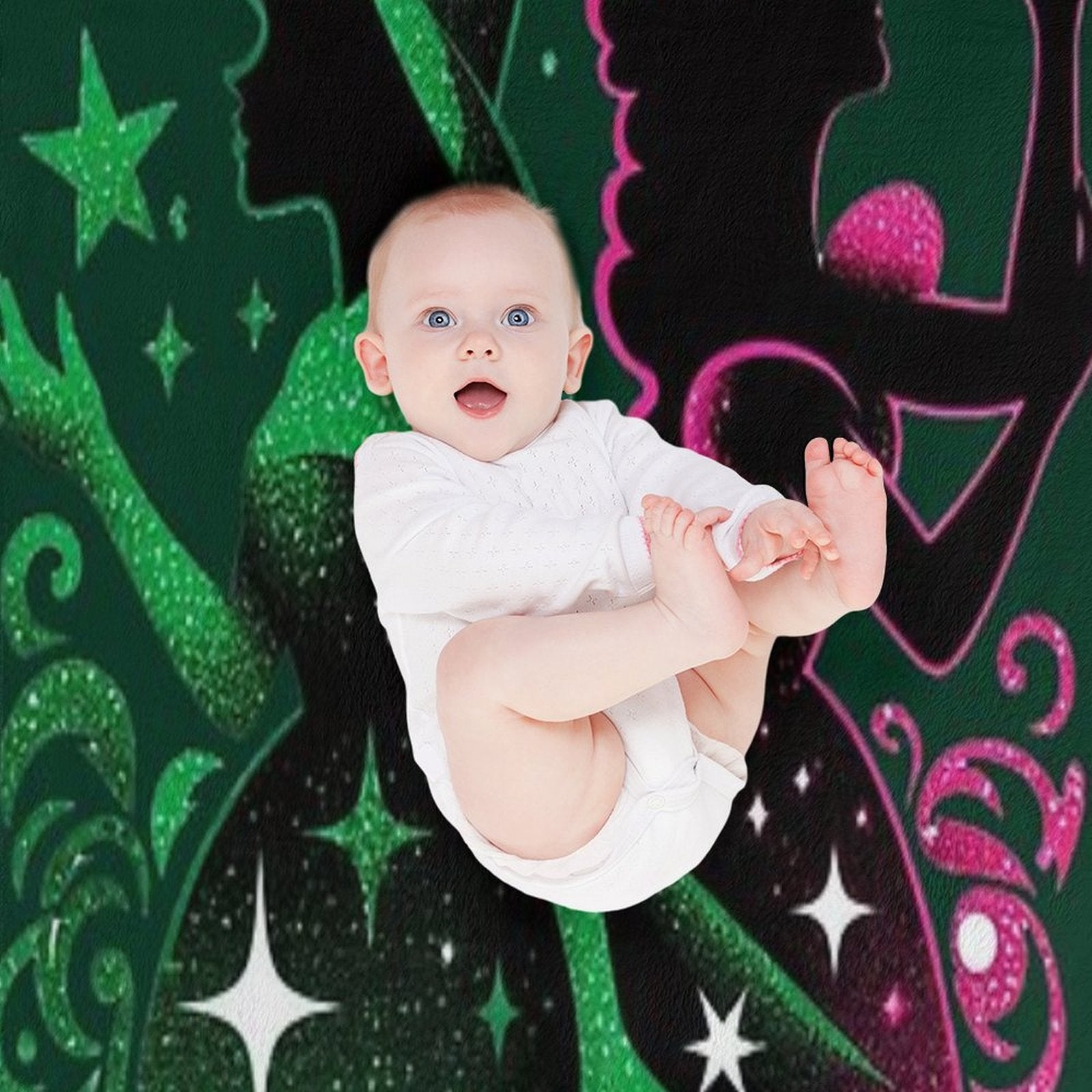 Elphaba & Glinda Wicked The Musical Defying Gravity Gift-ready Throw Blanket