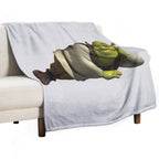 Come Into My Swamp - Shrek Easy Care Throw Blanket