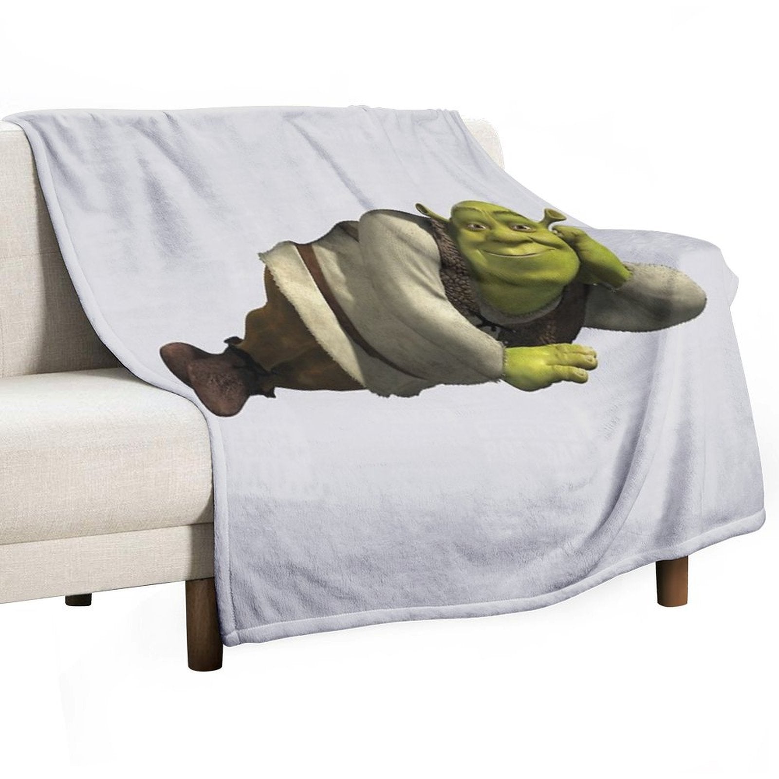 Come Into My Swamp - Shrek Easy Care Throw Blanket