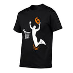 6 Year Old Basketball Dunk 6th Birthday Party Boys  Polyester Blend T-Shirt