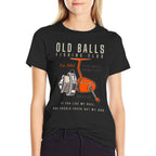 Funny 60th Birthday Fishing Pun for Men's Over The Hill 60  Moisture-wicking T-Shirt