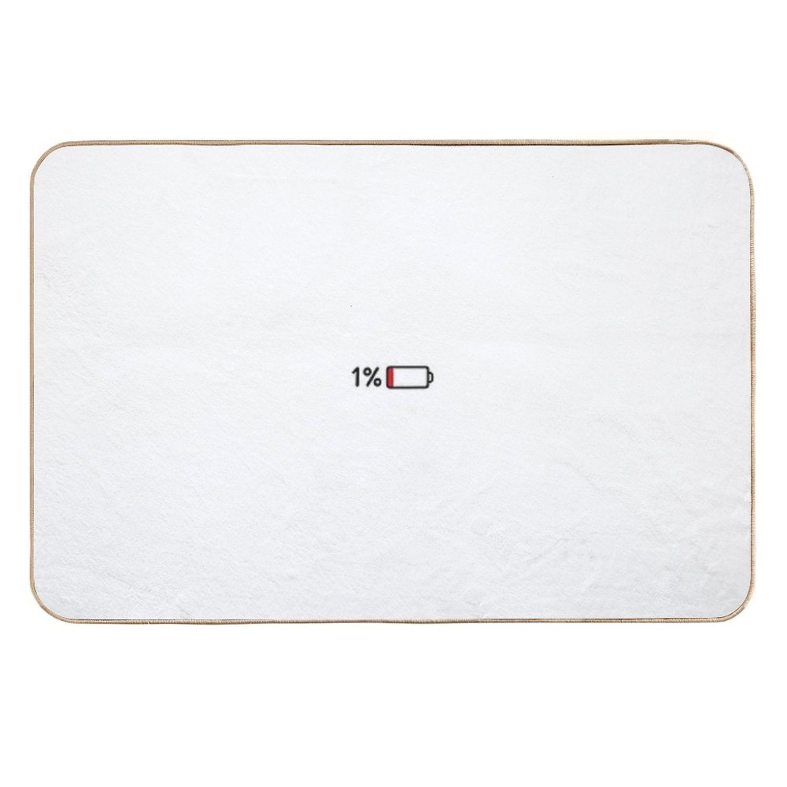 1 Battery  Repositionable Bath Mat