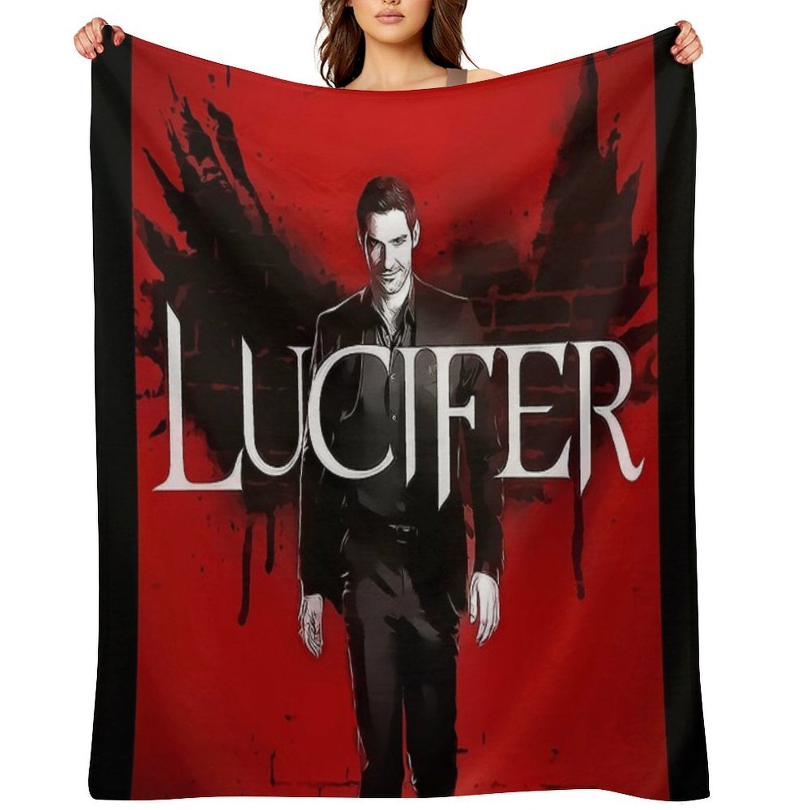 Super Hot Boyfriend (Another Version) Velvety-soft Throw Blanket