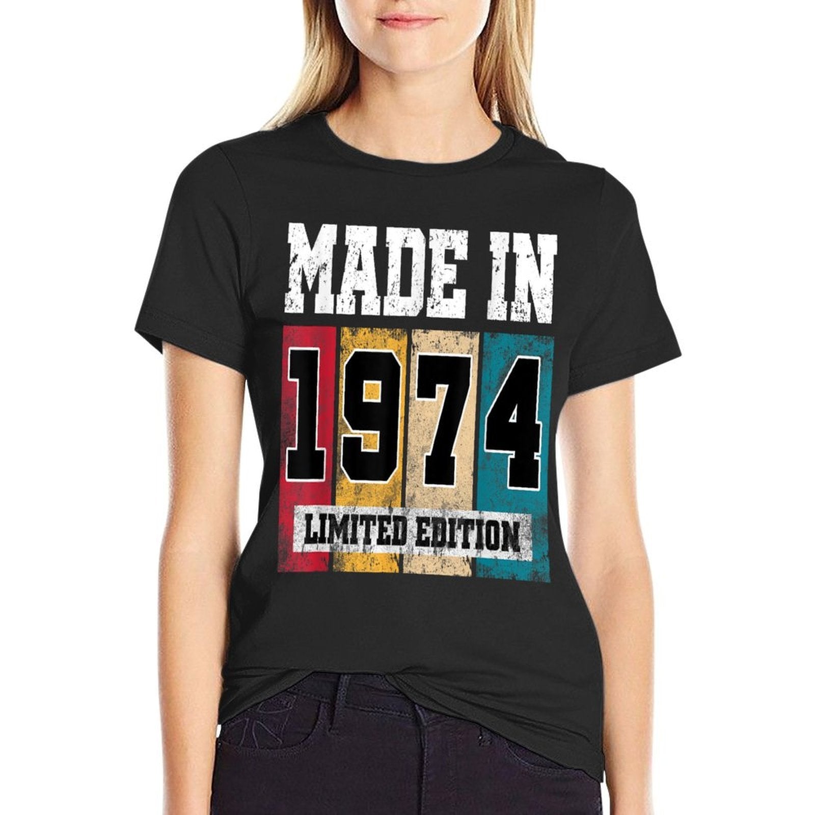 50 Year Old Gifts Made in 1974 Limited Edition 50th Birthday  Affordable Price T-Shirt