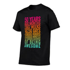 Funny 50th Birthday Old Meter Funny 50 Year Old Gifts  Quick-drying T-Shirt
