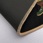 4th Of July Patriotic Lets Go USA TACOS Chicken  Non-Slip Bath Mat