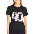 1983 40th Birthday Gift Baseball Softball 40 Years Men Women  Rolled Sleeves T-Shirt