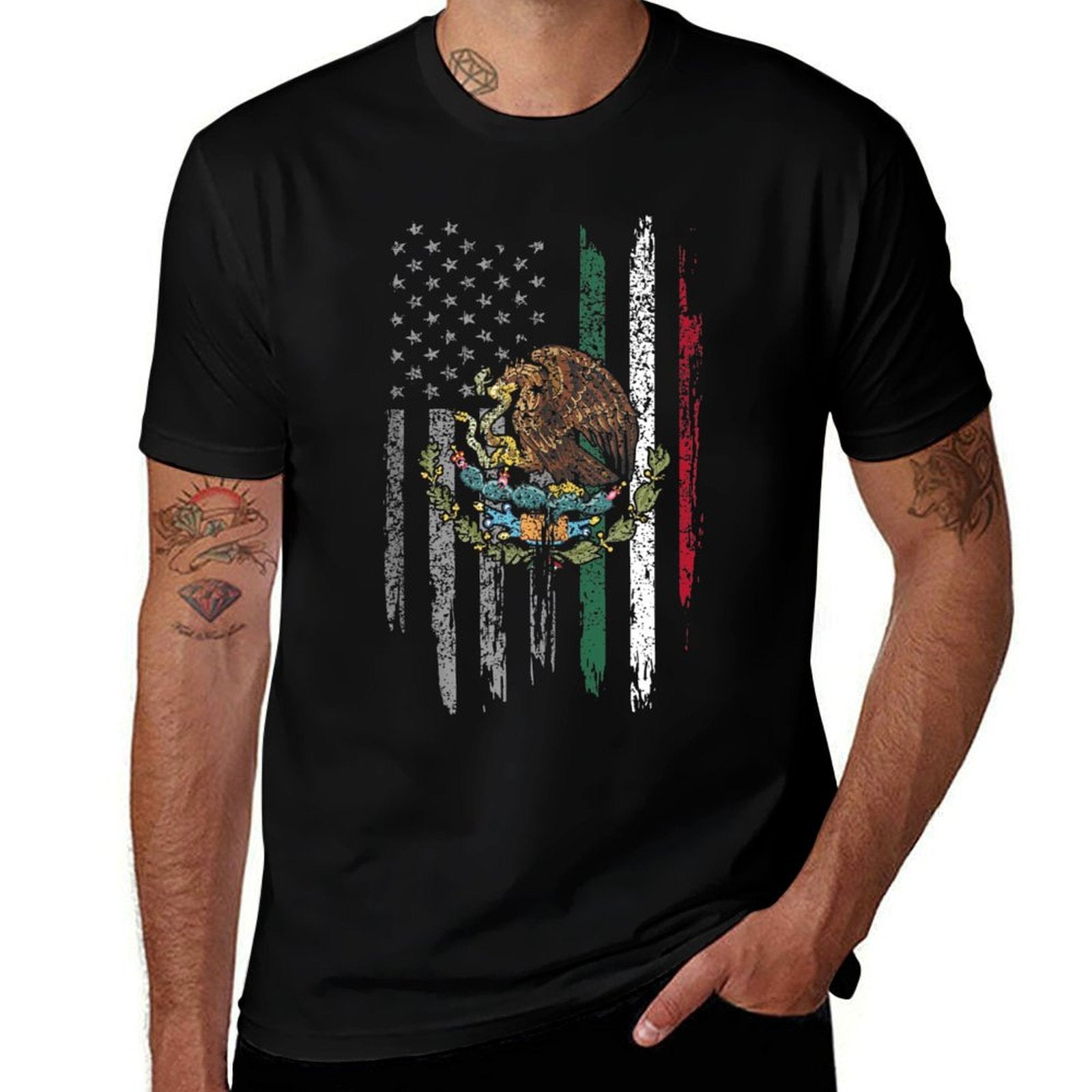 5 De Mayo Mexican American - Mexican Pride For Mexicans  Oversized Silhouette T-Shirt