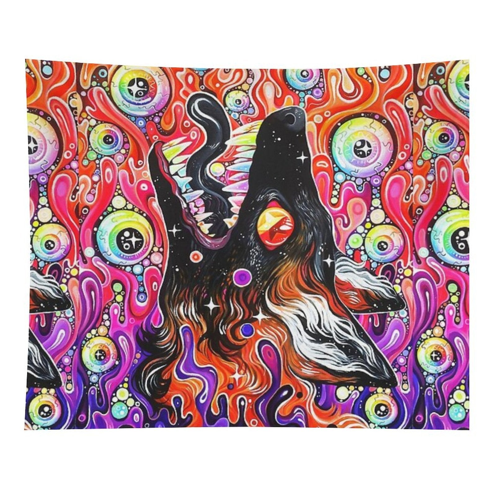 GlitterFox Tapestry
