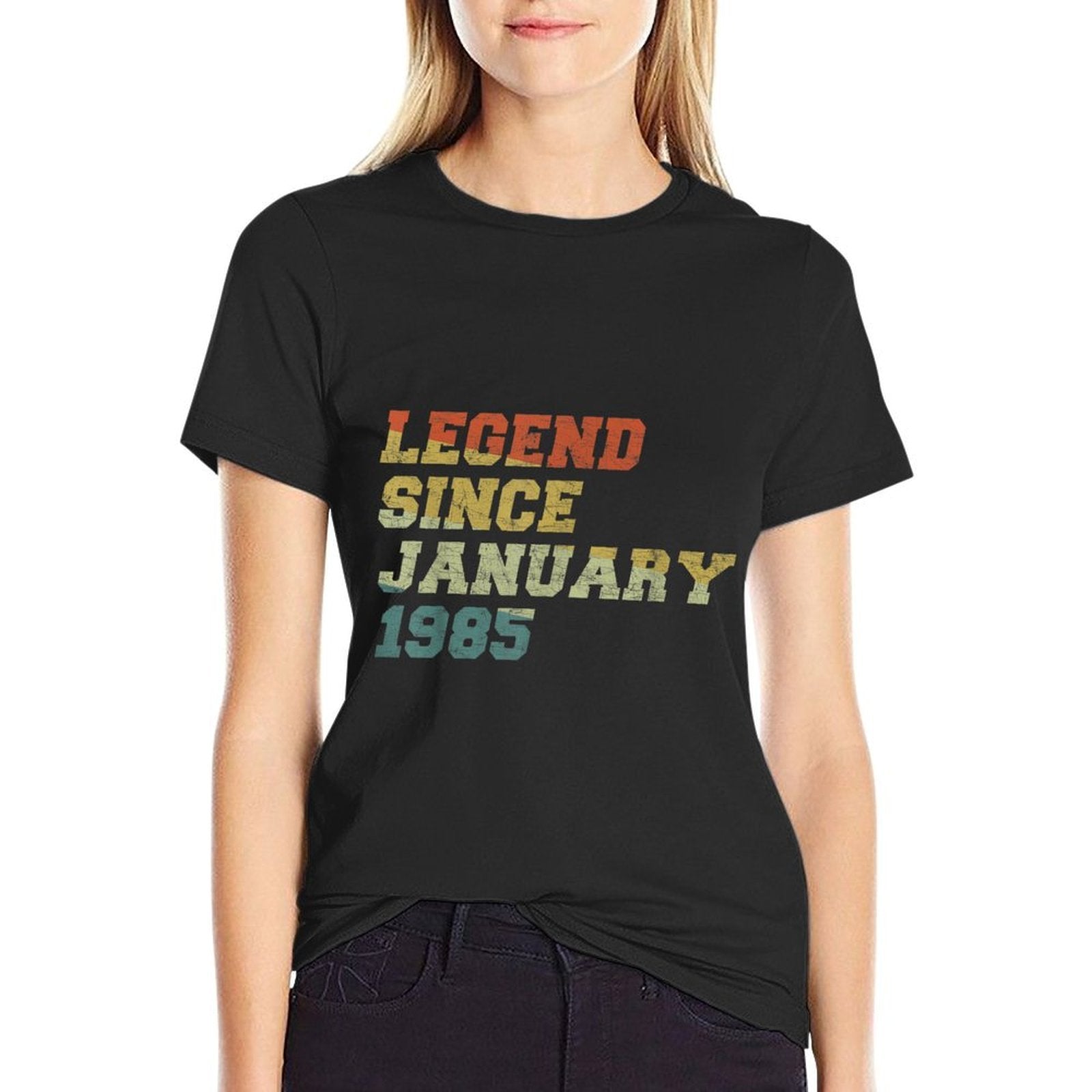 40 Years Old Legends Since January 1985 40th Birthday  Classic T-Shirt