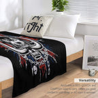 Motorhead UK Rock Durable Throw Blanket